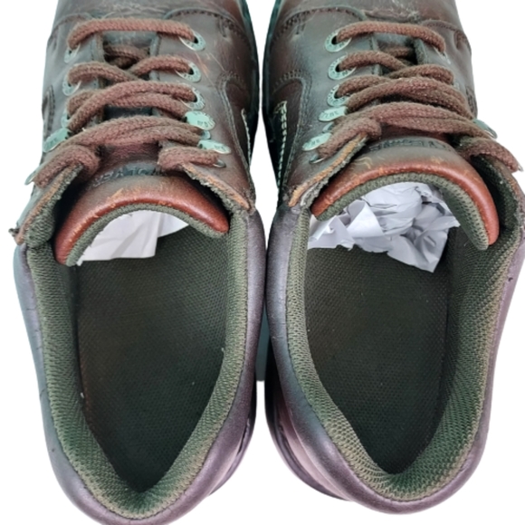 Wolverine steel toe Durashock leather work shoes, women's size 7M, brown - Picture 7 of 8